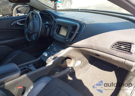 2015 Chrysler 200 S from USA, damaged, VIN 1C3CCCDGXFN522714